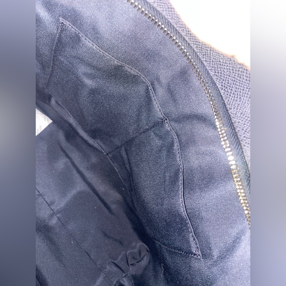 Coach X Grain Zip Top Tote Denim Blue NWOT Bag - Picture 10 of 13